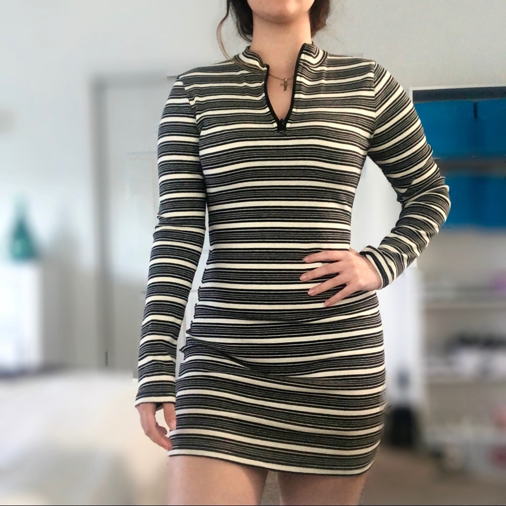 🤍🖤 BLACK AND WHITE DRESS🤍🖤